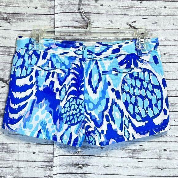 Lilly Pulitzer Mini Callahan Shorts Tropi Call Me - Picture 4 of 10